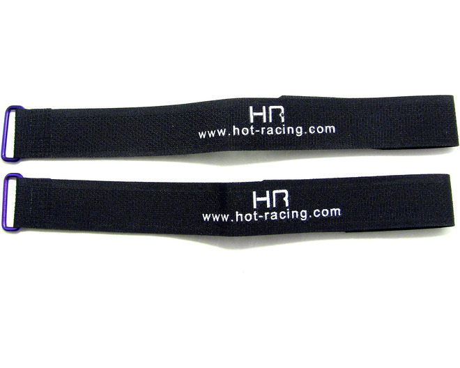 Tap to zoom discontinued LP Purple/Black hook and loop Straps 270mm