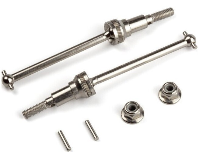 Metal CVD Front Driveshafts 2 pieces photo