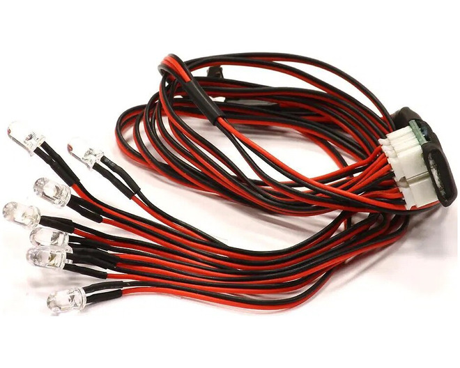 Standard LED Light Kit for RC Vehicles - 8 lights photo