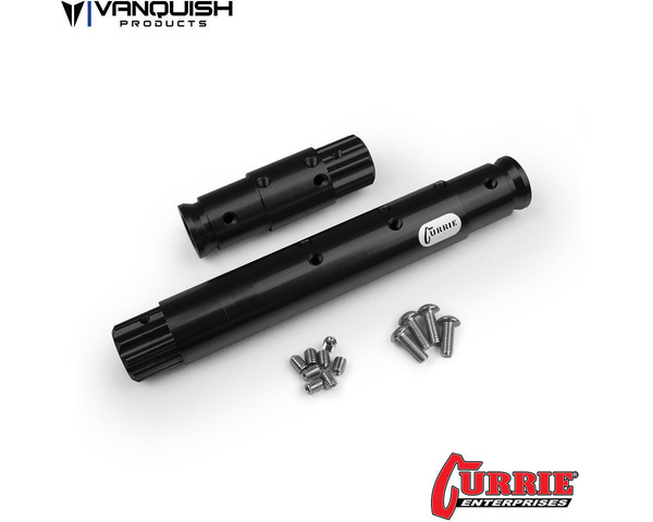 Vanquish Products Currie Wraith Front Tubes (Black) photo