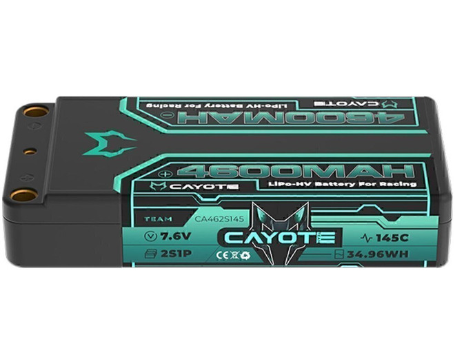 2s 145c Lcg Shorty Lihv Battery (7.6v/4600mah) photo