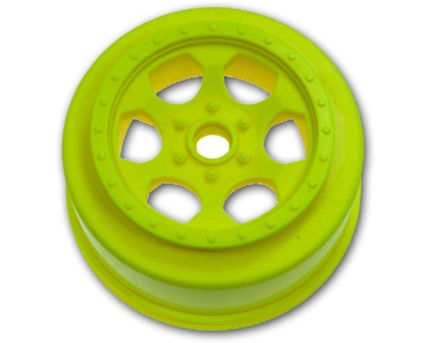 Trinidad Sc Wheels Fits Associated SC10 Front - Yellow photo