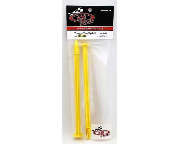 Truggy Tire Spikes Yellow (2) photo