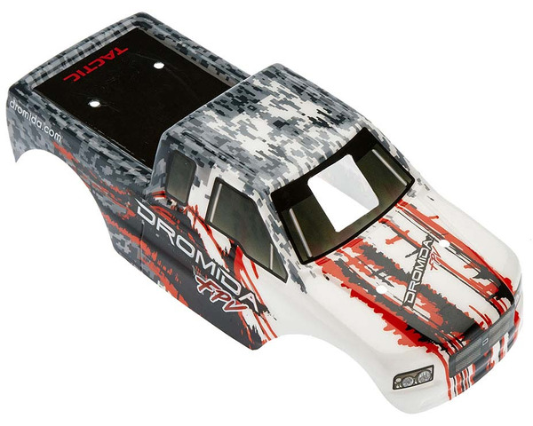 Body Printed w/Decals Gray/Red Monster Truck photo