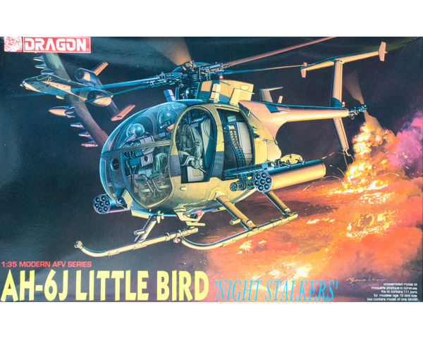 Dragon Models 1/35 AH-6J Little Bird Night Stalkers photo