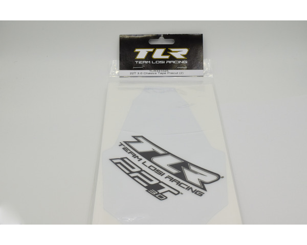 discontinued 22T 3.0 Chassis Protective Tape Precut 2 photo
