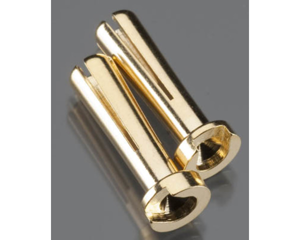 Gold Plated Bullet Connector Male 4mm (2) photo
