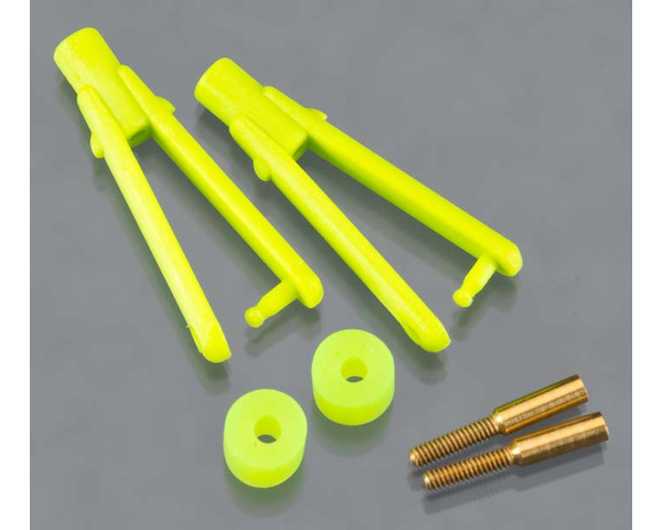 discontinued Long Arm Micro Clevis .032 inch Lime Green (2) photo