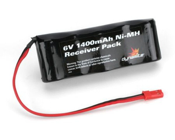 6v 1400mah Ni-Mh Receiver Flat Pack with Bec photo