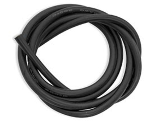 12AWG Silicone Wire 3' Black photo