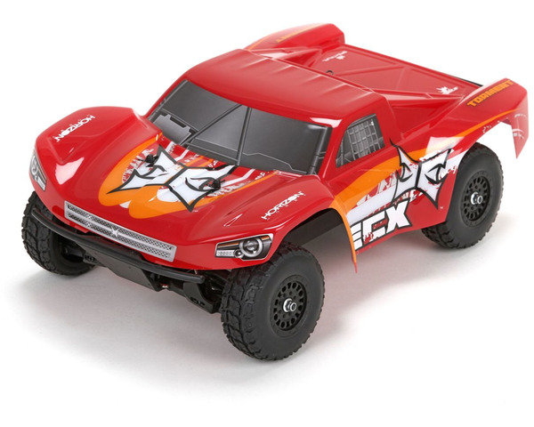 Torment 1:18 4WD Short Course Truck: Red/OrangeRTR photo