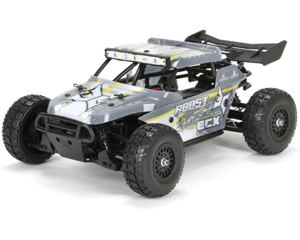 1:18 Roost 4WD Desert Buggy: Grey/Yellow RTR photo