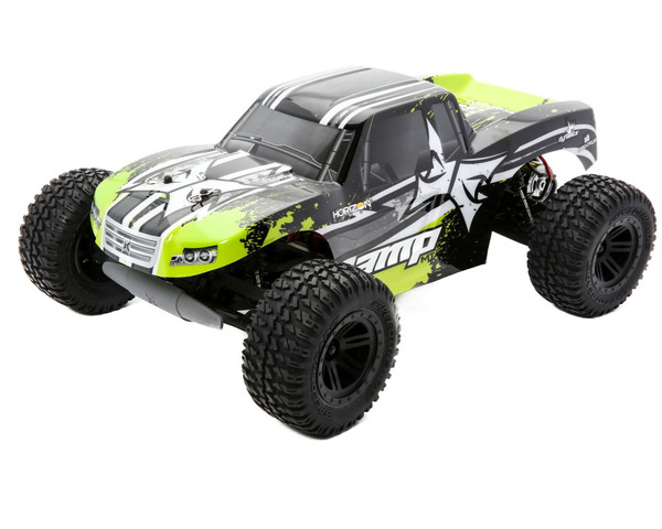 AMP MT 1:10 2WD Monster Truck: Black/Green RTR photo