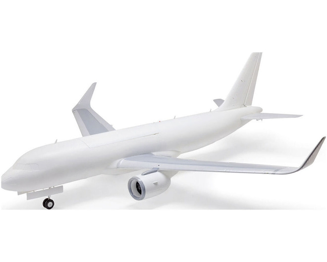 Airbus A320neo 1.5m Airliner Twin 64mm EDF BNF Basic with AS3X+  photo