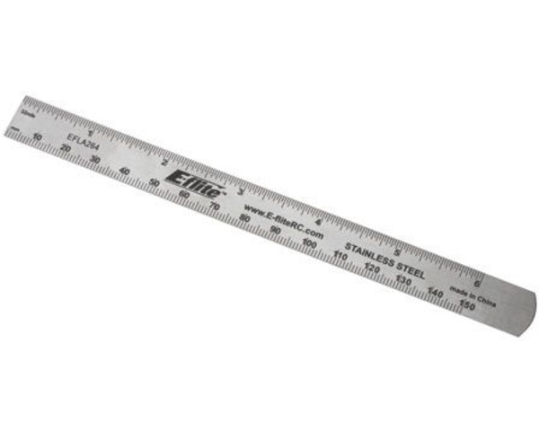 discontinued 6 inch Stainless Steel Ruler 1/32 inch divisions photo
