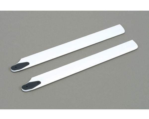 discontinued 245mm Wood Main Rotor Blade Set White: BSR photo
