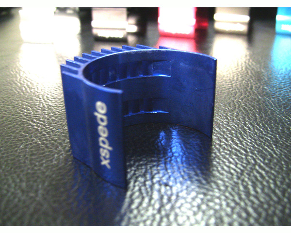 discontinued Blue Clip-On Aluminum 540 550 Motor heat sink photo