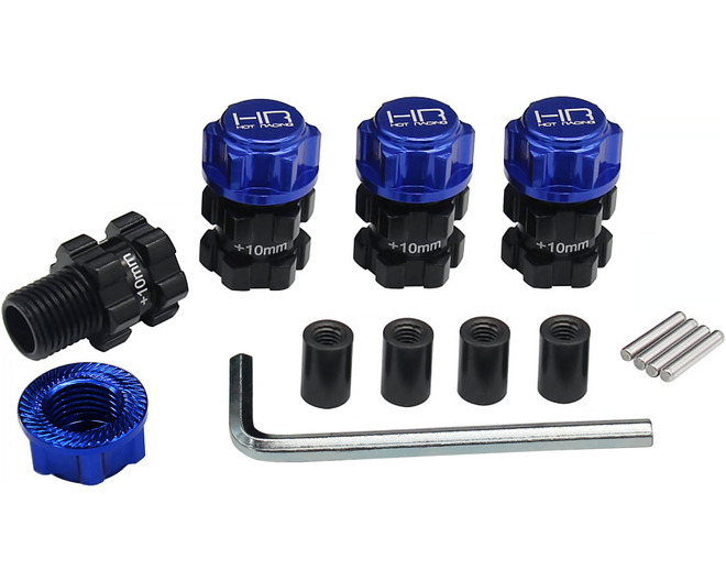 Aluminum +10mm 17mm Hubs TRA Mt photo