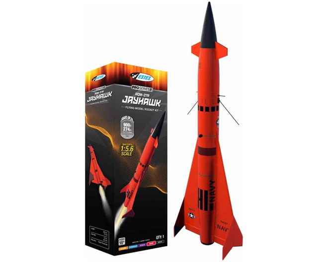 Jayhawk Pro Series II Model Rocket Kit photo