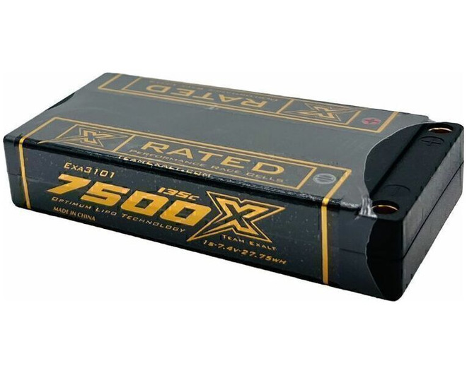 1s 3.7v 7500mah 135c X-Rated LiPo Battery Series photo
