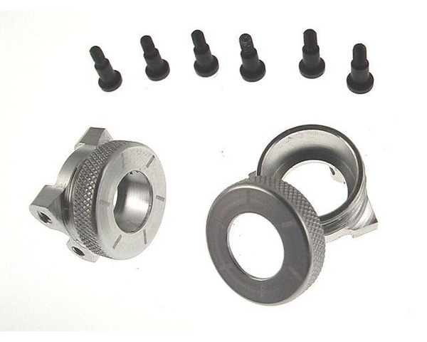 Tap to zoom Silver Aluminum Front Steering Knuckles