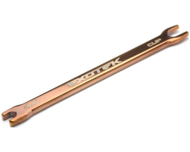 4mm Turnbuckle Wrench W/4.75 Cup Popper Polished Steel photo