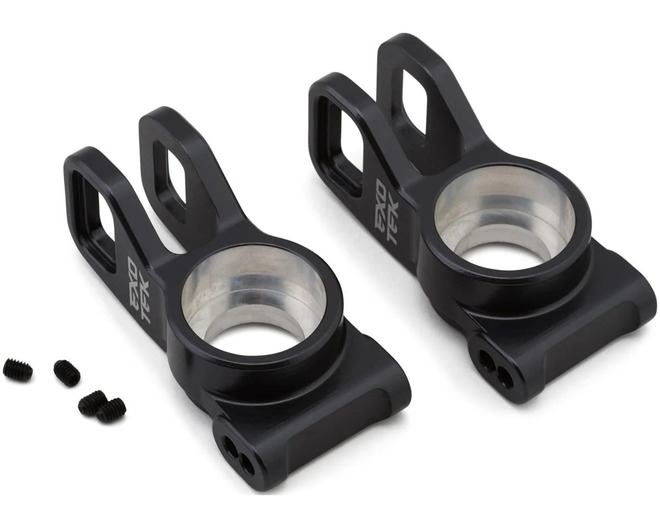 Tekno EB48/NB48 2.2 Aluminum Hd Rear Hubs (Gunmetal) (2) photo