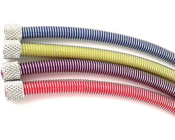 Tap to zoom Silver slinky fuel line protector