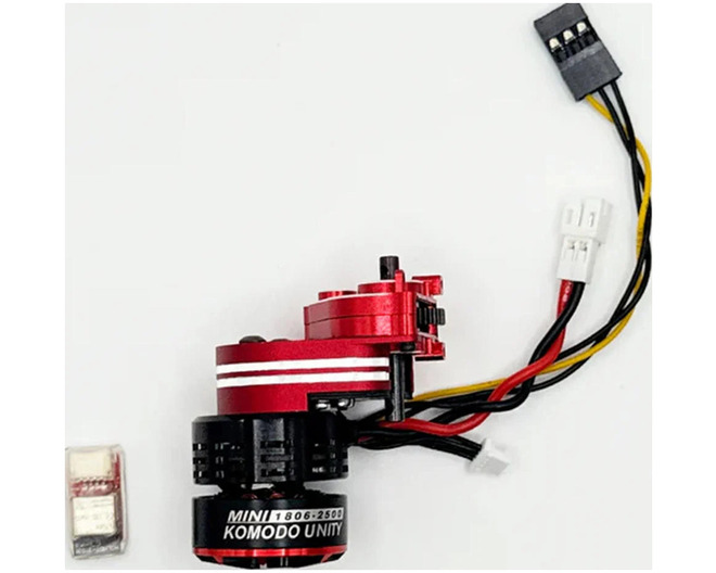 Axial Scx24 Unitydrive Combo W/Mini Komodo Unity 2-in-1 Brushl photo