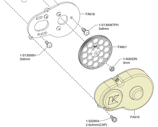 CNC T6 Gear Cover FZD2 photo