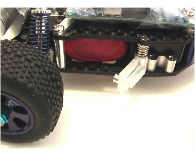 Tap to zoom discontinued Carbon Fiber Complete Chassis (Blue) - Losi 1/36 Mi