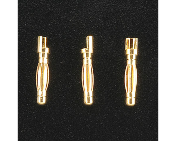 Gold Bullet Conn Male 2mm (3) photo