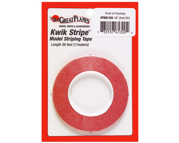 discontinued   Striping Tape Red 1/8 inch photo