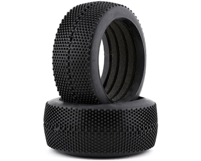 Cubic 1/8 Buggy Tires W/Closed Cell Inserts (2) (Extra Soft) photo
