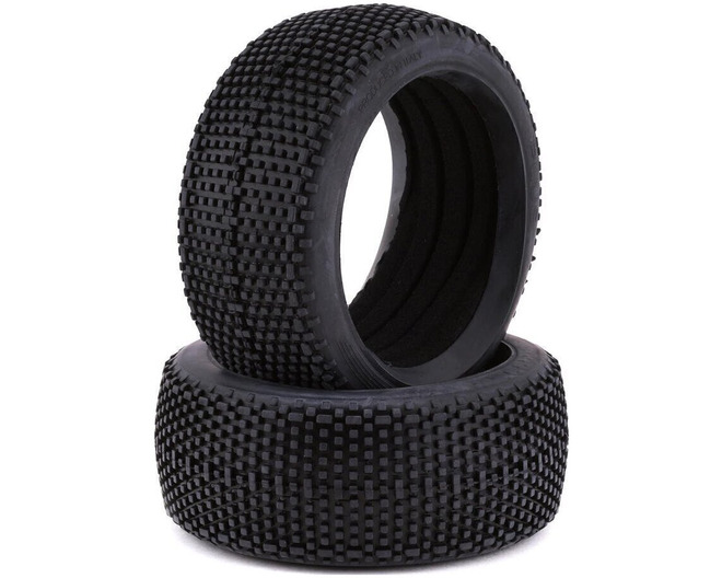 Plus 1/8 Buggy Tires W/Closed Cell Inserts (2) (Medium) photo