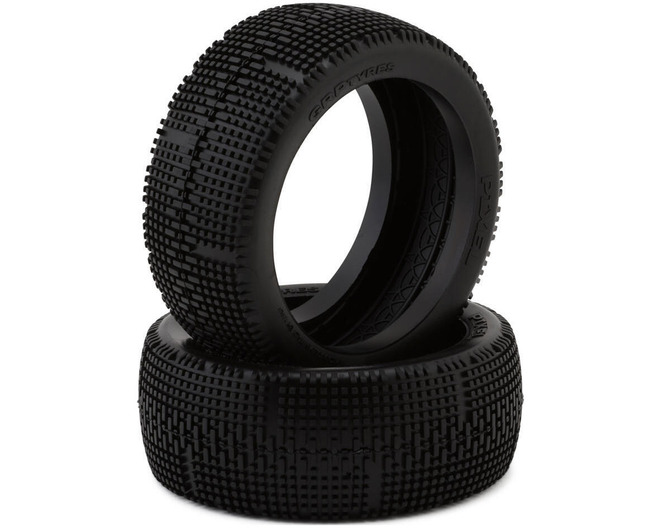 Pixel 1/8 Buggy Tires (2) (N25 - Super Soft) photo