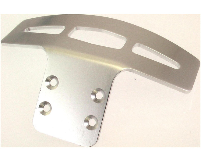 Tap to zoom discontinued Silver Aluminum Front Bumper 4 inch