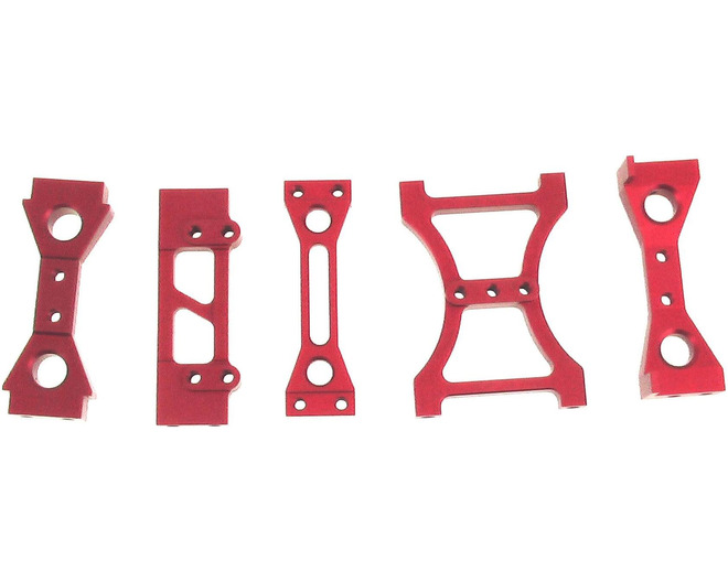 Tap to zoom discontinued Red chassis brace set (5)