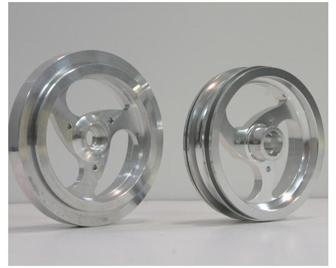 Tap to zoom Silver Galaxy 3S Wheel set (2)
