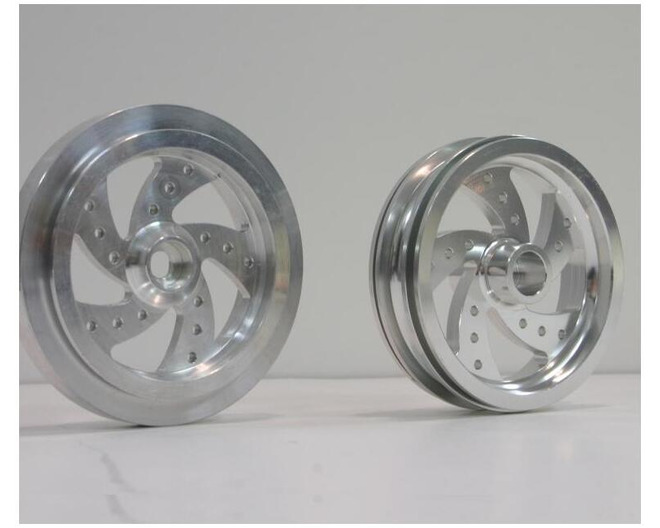 Tap to zoom Silver Galaxy 5S Wheel set (2)