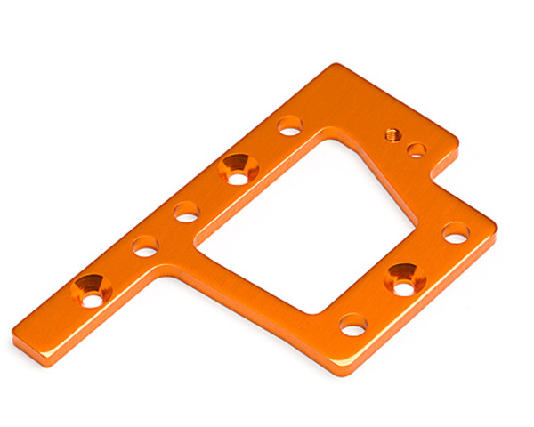 Center Gearbox Mounting Plate Truggy Flux Orange photo