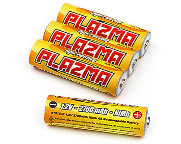 Plazma NiMH 1.2V 2700mAh AA Battery (4) photo