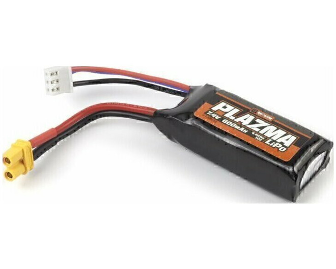 Plazma 7.4v 600mah 10c LiPo Battery Pack for Venture18 photo