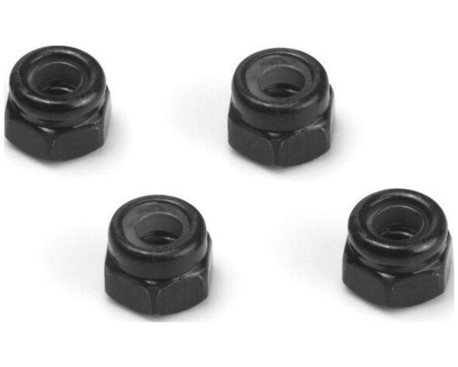 Lock Nut M2.5 Black/4 pieces photo