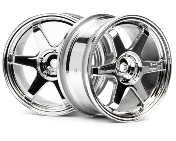 discontinued Te37 Wheels 26mm Chrome 0mm Offset/26mm Tires (2) photo