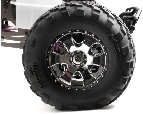 Mntd Gt2 Tire S Compnd Warlock wheel Chrm (2) photo