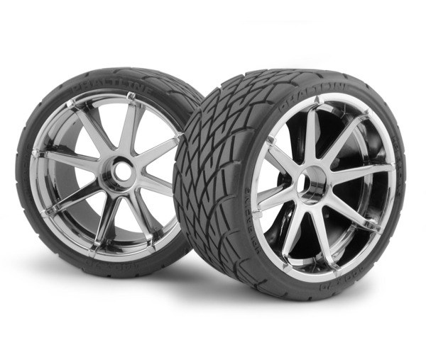 Mounted Phaltline Tire/Blast chrome wheel (2) photo