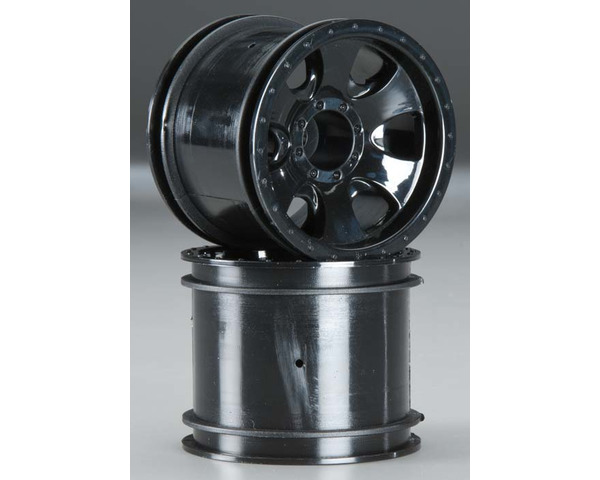 discontinued 2.2 inch Warlock Wheels Black photo