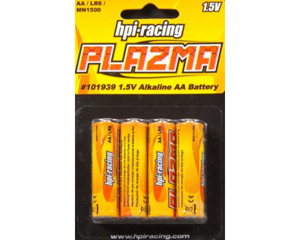 discontinued Plazma 1.5v Alkaline Aa Batteries (4) photo