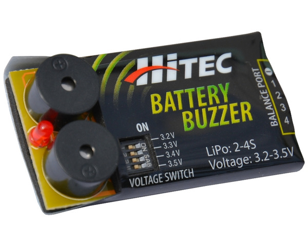 Hitec Battery Buzzer Low-Voltage Battery Alarm photo
